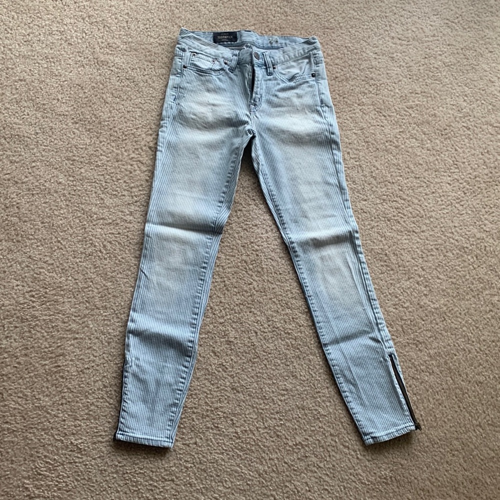 J. Crew toothpick jeans